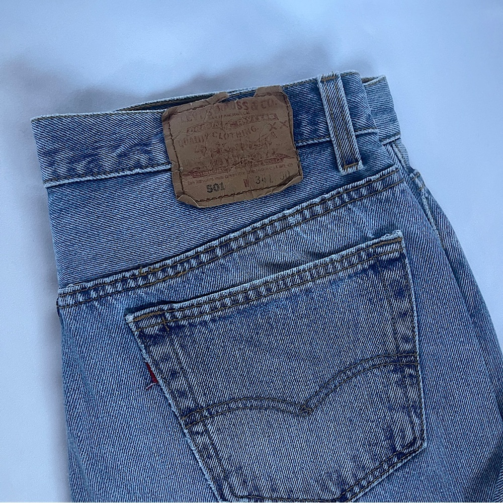 501 Levi’s Jean | Mens/Unisex | 90s Vintage | W34 L30 |